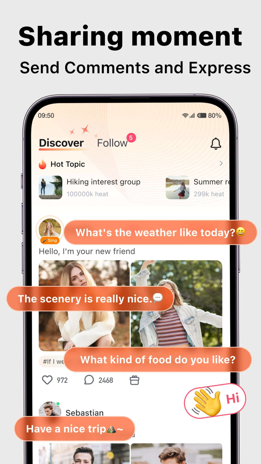 Saada — Live Group Voice Chat screenshot